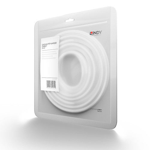 Lindy 47381 cable de red Blanco 0,5 m Cat6 S/FTP (S-STP) - imagen 2
