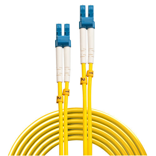 Lindy 47451 Cable de fibra óptica e InfiniBand 2 m LC Amarillo - imagen 2