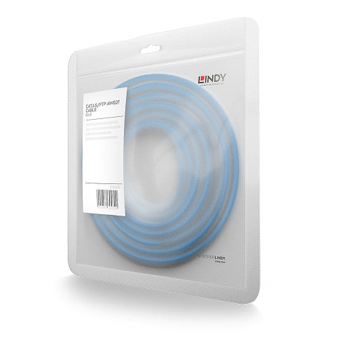 Lindy 47719 cable de red Azul 2 m Cat6 S/FTP (S-STP) - imagen 2