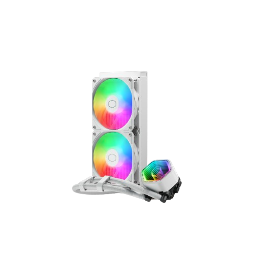 Cooler Master VENTILADOR CPU COOLER MASTER REFRIGERACION LIQUIDA MASTERLIQUID 240 CORE II BLANCO (MLW-D24M-A18PA-RW) - imagen 1