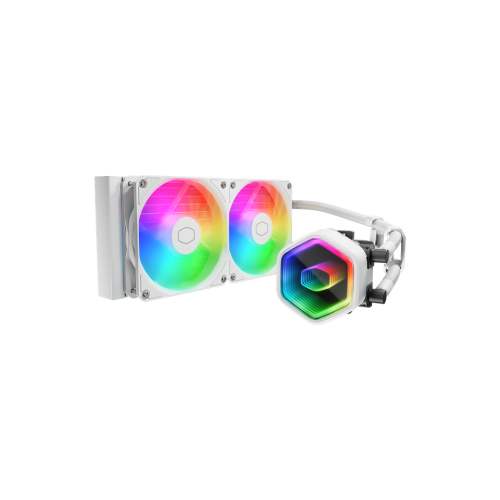 Cooler Master VENTILADOR CPU COOLER MASTER REFRIGERACION LIQUIDA MASTERLIQUID 240 CORE II BLANCO (MLW-D24M-A18PA-RW) - imagen 2