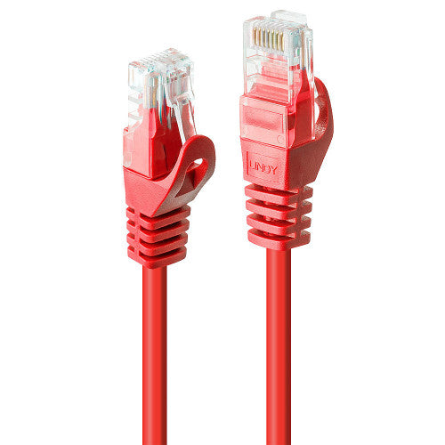Lindy 48181 cable de red Rojo 0,5 m Cat6 U/UTP (UTP) - imagen 1