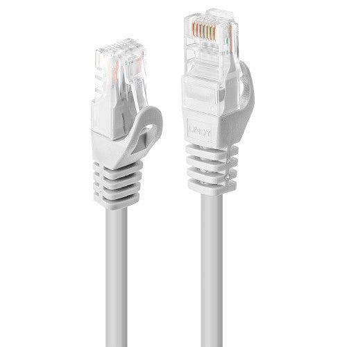Lindy 48202 cable de red Blanco 1 m Cat6 U/UTP (UTP) - imagen 1