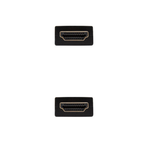 NANOCABLE CABLE HDMI V2.0 4K@60HZ 18GBPS A/M-A/M, 2M, NEGRO (10.15.3802) - imagen 3