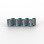 Lindy 40452 bloqueador de puerto Bloqueador de puerto + clave USB tipo A Azul Acrilonitrilo butadieno estireno (ABS) 5 pieza(s) - imagen 2