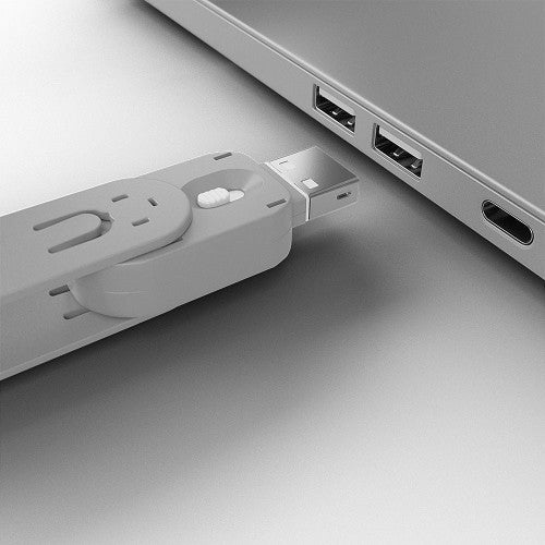 Lindy 40454 bloqueador de puerto Bloqueador de puerto + clave USB tipo A Blanco Acrilonitrilo butadieno estireno (ABS) 5 pieza(s) - imagen 3