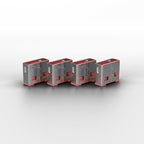 Lindy 40460 bloqueador de puerto USB tipo A Rosa Acrilonitrilo butadieno estireno (ABS) 10 pieza(s) - imagen 2