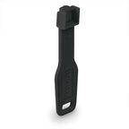 Lindy 47891 bloqueador de puerto Bloqueador de puerto + clave RJ-45 Negro Acrilonitrilo butadieno estireno (ABS) 10 pieza(s) - imagen 2