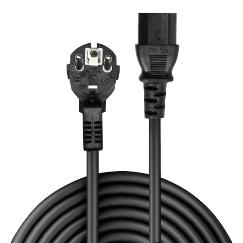 Lindy 30335 cable de transmisión Negro 2 m Enchufe tipo F C13 acoplador - imagen 2