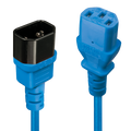 Lindy 30470 cable de transmisión Azul 0,5 m C14 acoplador C13 acoplador - imagen 1