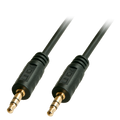 Lindy 35643 cable de audio 3 m 3,5mm Negro - imagen 1