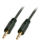 Lindy 35643 cable de audio 3 m 3,5mm Negro - imagen 1
