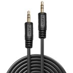 Lindy 35643 cable de audio 3 m 3,5mm Negro - imagen 2