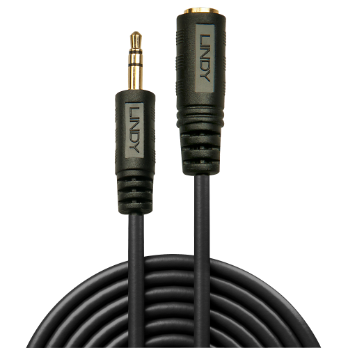 Lindy 35656 cable de audio 10 m 3,5mm Negro - imagen 2