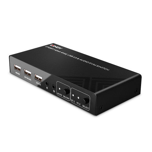 Lindy 32809 interruptor KVM Negro - imagen 1