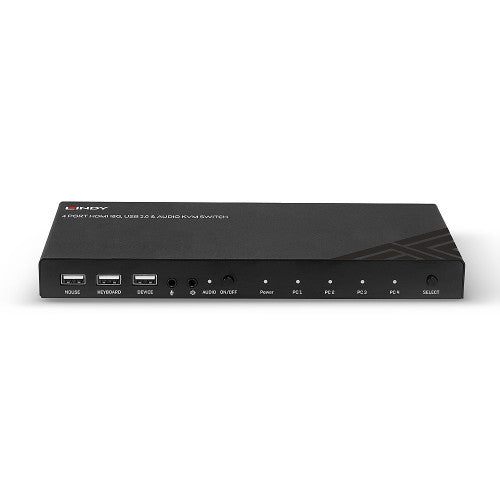 Lindy 32810 interruptor KVM Negro - imagen 3