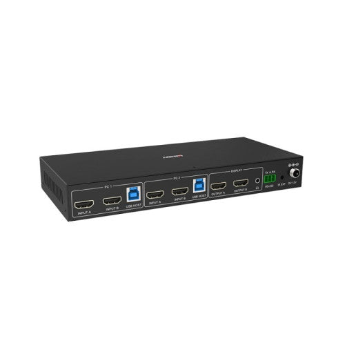 Lindy 39314 interruptor KVM Negro - imagen 2