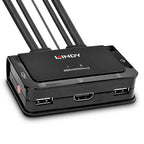 Lindy 42340 interruptor KVM Negro - imagen 1