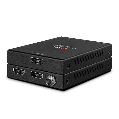 Lindy 38205 extensor audio/video Transmisor y receptor de señales AV Negro - imagen 2