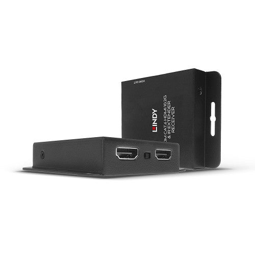 Lindy 38208 extensor audio/video Transmisor y receptor de señales AV Negro - imagen 1