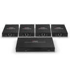 Lindy 38262 extensor audio/video Transmisor y receptor de señales AV Negro - imagen 3