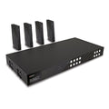 Lindy 38345 extensor audio/video Transmisor y receptor de señales AV Negro - imagen 1