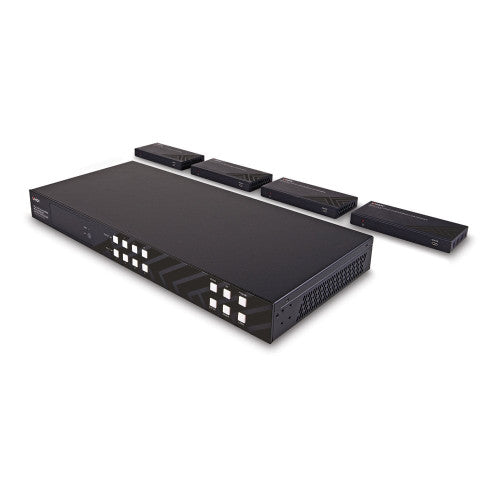 Lindy 38345 extensor audio/video Transmisor y receptor de señales AV Negro - imagen 3