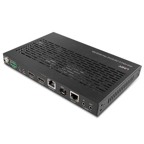 Lindy 38365 extensor audio/video Transmisor de señales AV Negro - imagen 2