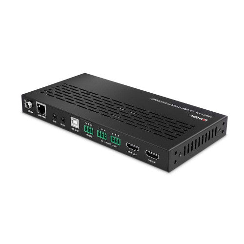 Lindy 38396 extensor audio/video Transmisor de señales AV Negro - imagen 2