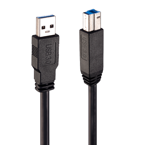 Lindy 43098 cable USB USB 3.2 Gen 1 (3.1 Gen 1) 10 m USB A USB B Negro - imagen 1