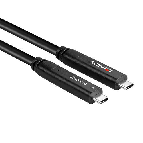 Lindy 43399 cable USB USB 3.2 Gen 1 (3.1 Gen 1) 15 m USB C Negro - imagen 3