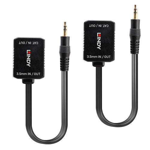 Lindy 70450 extensor audio/video Transmisor y receptor de señales AV Negro - imagen 2