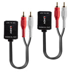 Lindy 70460 extensor audio/video Transmisor de señales AV Negro, Rojo, Blanco - imagen 2