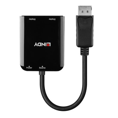 Lindy 38433 adaptador de cable de vídeo DisplayPort 2 x HDMI - imagen 2