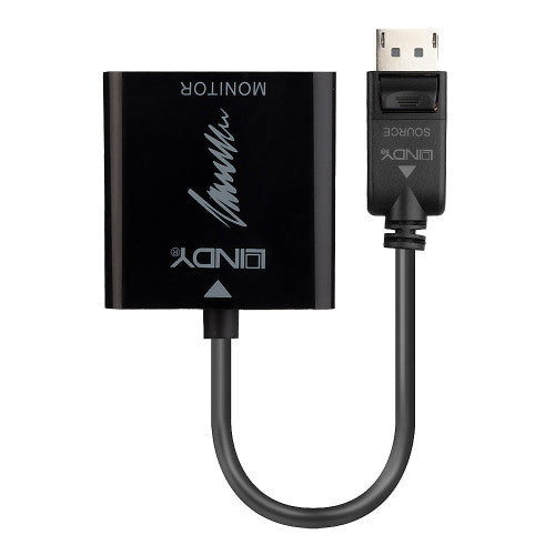 Lindy 41068 adaptador de cable de vídeo 1,5 m DisplayPort HDMI tipo A (Estándar) Negro - imagen 2