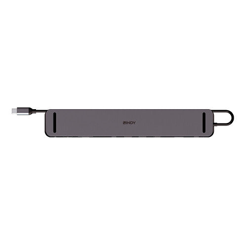 Lindy 43392 base para portátil y replicador de puertos Acoplamiento USB 3.2 Gen 1 (3.1 Gen 1) Type-C Antracita - imagen 3
