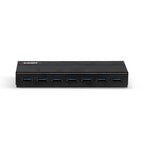 Lindy 43228 hub de interfaz USB 3.2 Gen 1 (3.1 Gen 1) Type-A 5000 Mbit/s Negro - imagen 3