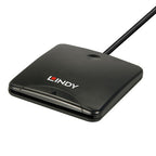 Lindy 43407 lector de tarjeta magnética USB Negro - imagen 1