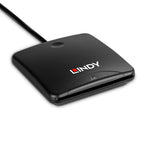 Lindy 43407 lector de tarjeta magnética USB Negro - imagen 3