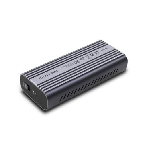 Lindy 43394 caja para disco duro externo Caja externa para unidad de estado sólido (SSD) Gris M.2 - imagen 2