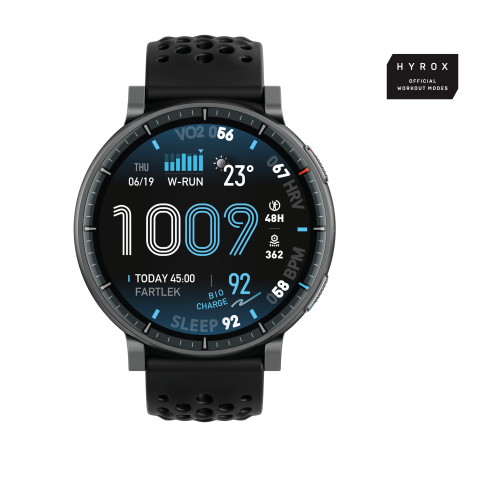 Amazfit Active Max 3,81 cm (1.5") AMOLED Digital 480 x 480 Pixeles Pantalla táctil Negro - imagen 1
