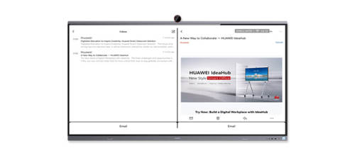 HUAWEI IDEAHUB ES2, IHE-86SA, INTELLIGENT COLLABORATION DEVICE 65-INCH, INFRARED SCREEN, TITANIUM GREY - imagen 1
