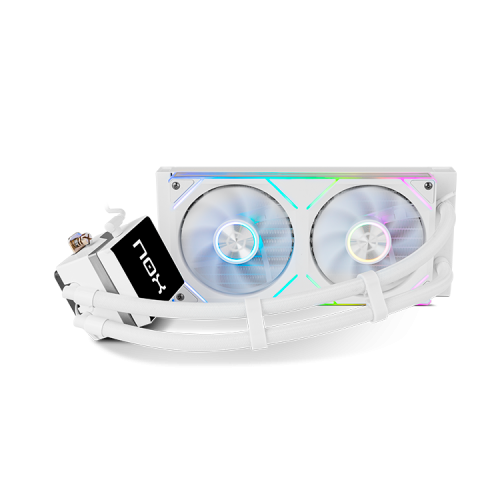 NOX Hummer M-240 LCD|Kit RL Magnético ARGB Blanco - imagen 1