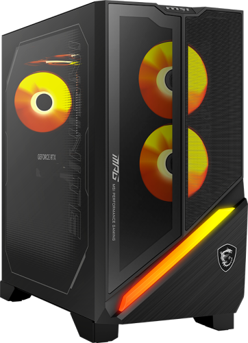 MSI CPU MPG INFINITE Z3 X3D 7NVRR7-877EU. R7-7800X3D. RTX5070TI. 32GB. 1TB SSD.W11 HOME.NEGRO - imagen 1