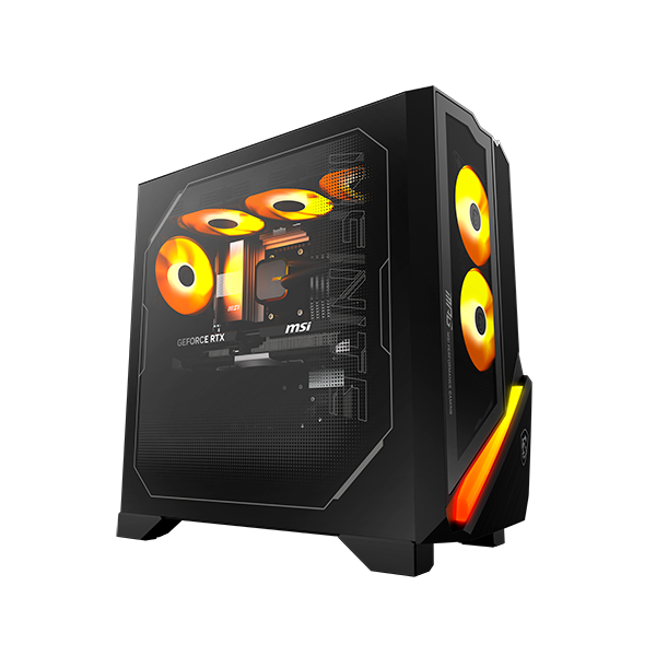 MSI CPU MPG INFINITE Z3 X3D 7NVRR7-877EU. R7-7800X3D. RTX5070TI. 32GB. 1TB SSD.W11 HOME.NEGRO - imagen 2