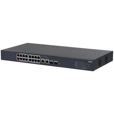 Dahua (DH-CS4218-16ET-190-V2) DAHUA SWITCH 18 PUERTOS, GESTIONABLE CON CLOUD. 16 PUERTOS POE - imagen 1
