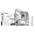GIGABYTE X870M AORUS ELITE WIFI7 ICE Placa Base – Compatible con CPUs AMD Ryzen 9000, VRM digital de 14+2+2 fases, hasta 8200 Hz DDR5 (O.C), 1× PCIe 5.0 + 1× PCIe 4.0, Wi-Fi 7, LAN 2.5 GbE, USB 4 - imagen 1