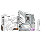 GIGABYTE X870M AORUS ELITE WIFI7 ICE Placa Base – Compatible con CPUs AMD Ryzen 9000, VRM digital de 14+2+2 fases, hasta 8200 Hz DDR5 (O.C), 1× PCIe 5.0 + 1× PCIe 4.0, Wi-Fi 7, LAN 2.5 GbE, USB 4 - imagen 1