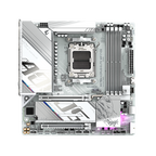 GIGABYTE X870M AORUS ELITE WIFI7 ICE Placa Base – Compatible con CPUs AMD Ryzen 9000, VRM digital de 14+2+2 fases, hasta 8200 Hz DDR5 (O.C), 1× PCIe 5.0 + 1× PCIe 4.0, Wi-Fi 7, LAN 2.5 GbE, USB 4 - imagen 2