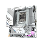 GIGABYTE X870M AORUS ELITE WIFI7 ICE Placa Base – Compatible con CPUs AMD Ryzen 9000, VRM digital de 14+2+2 fases, hasta 8200 Hz DDR5 (O.C), 1× PCIe 5.0 + 1× PCIe 4.0, Wi-Fi 7, LAN 2.5 GbE, USB 4 - imagen 3